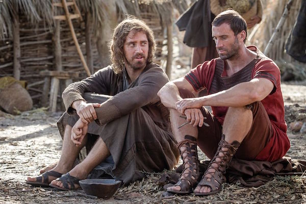 L’apôtre Barthélémy, qui m'a personnellement surpris, en train de converser avec Clavius.