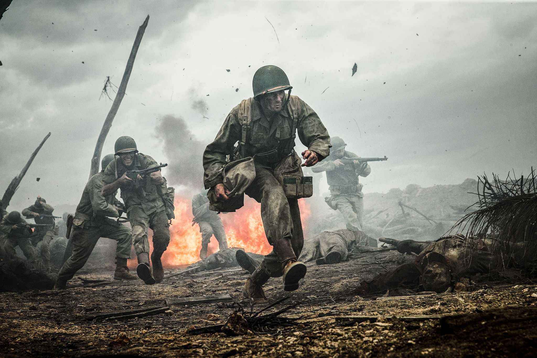 La grosse particularité du film : un militaire qui fait la guerre sans armes