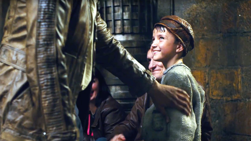 Les enfants porteur d'espérance de la fin du film