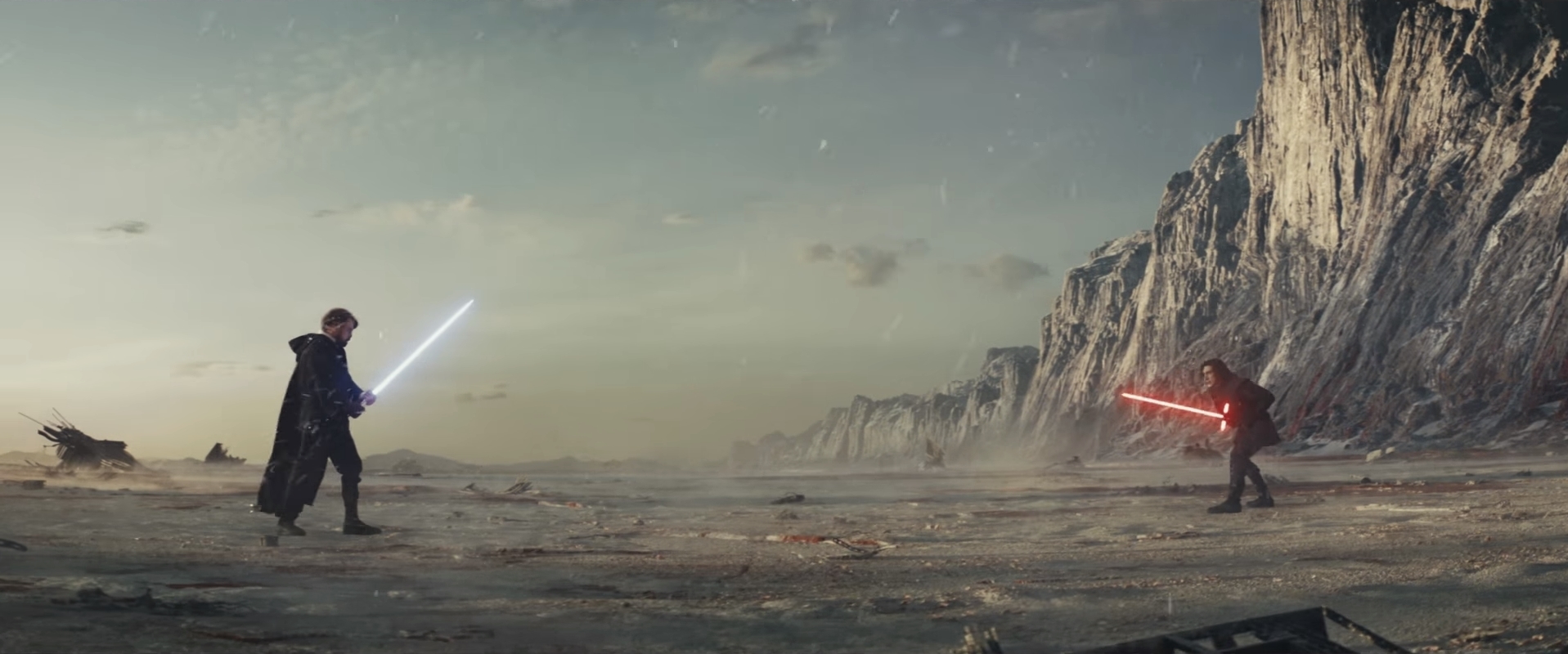 Le duel final épique entre Luke Skywalker et Kylo Ren