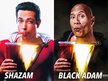 L'Original Captain Marvel et Black Adam