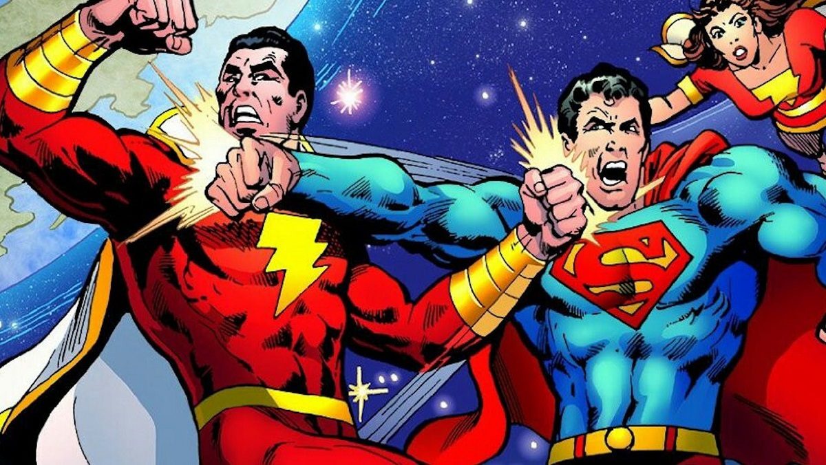 Un combat historique : Superman contre l'Original Captain Marvel